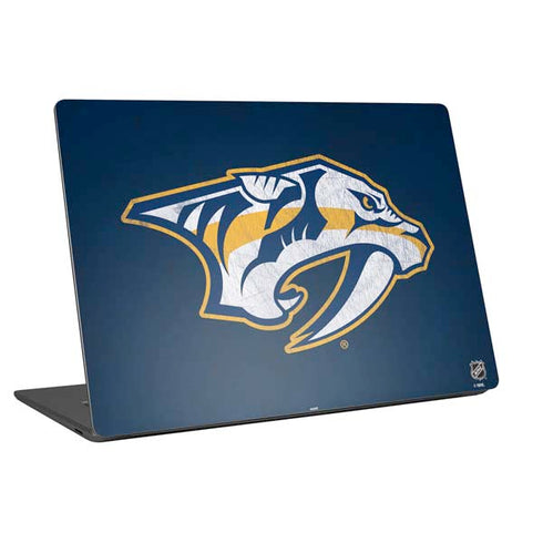 NHL Nashville Predators Distressed Laptop Skins
